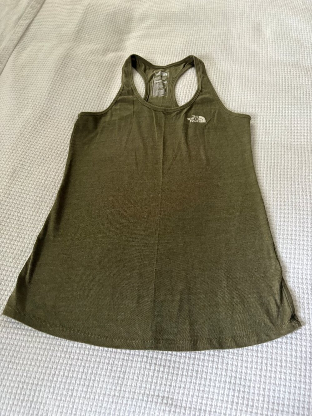 Green North Face Top